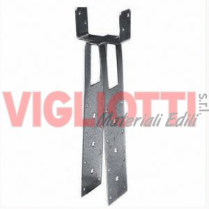Staffa zincata sottocolmo ventilato