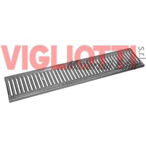 Griglia stampata zincata per canaletta 100cm