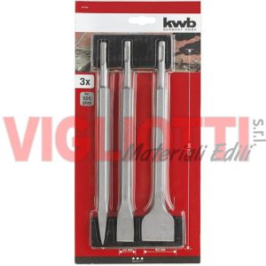 SET SCALPELLI SDS-Plus 3 PEZZI